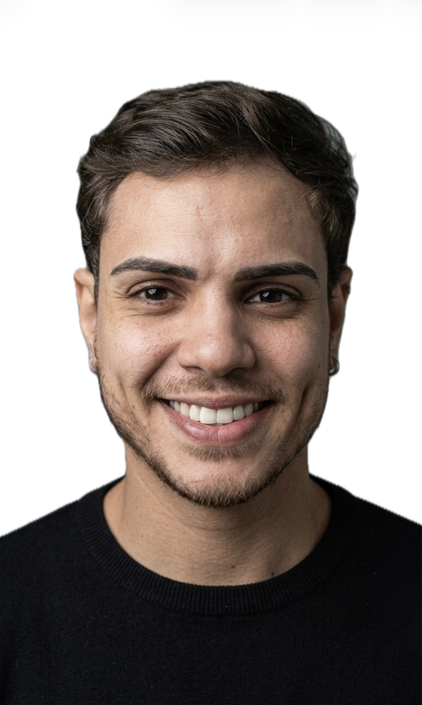 Retrato de Pedro Paulo Martins de Lira, psicólogo clínico e Gestalt-terapeuta